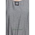 Casual Denim abaya- Grey-Black
